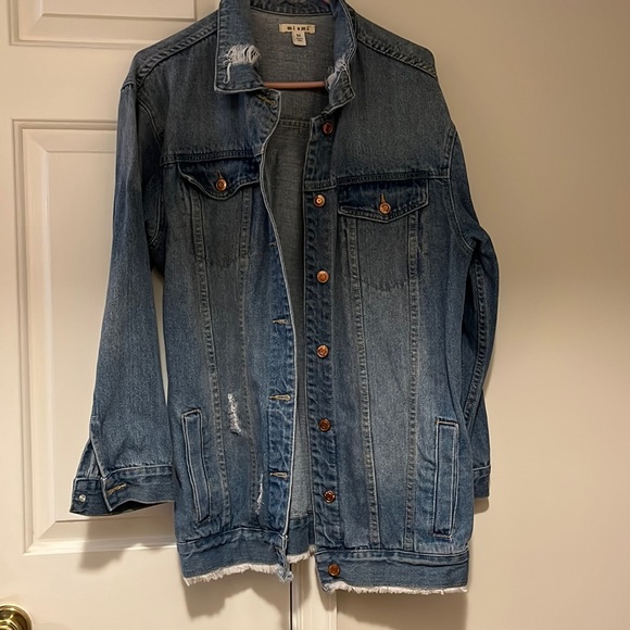 miami Jackets & Blazers - Oversized jean jacket